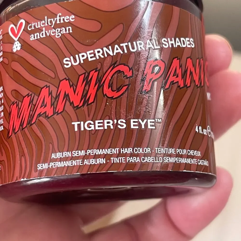 NEW SEALED‎ Manic Panic Tigers Eye Auburn Semi Permanent Hair Dye